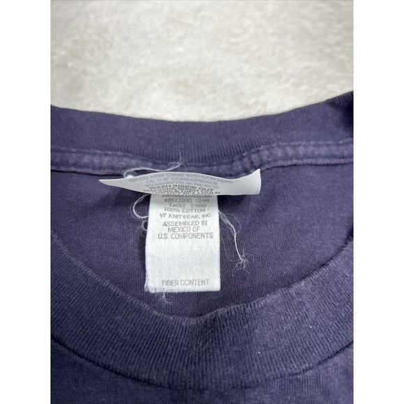 Vintage 1999 CSA Dallas Cowboys Star Logo Navy Blue Graphic T-Shirt Size Large - Picture 4 of 8